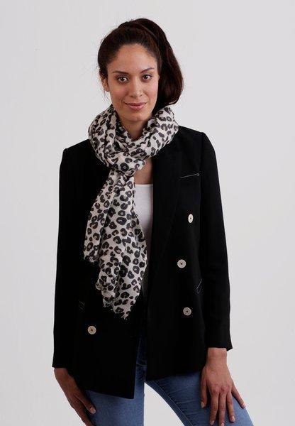 CASH-MERE.CH Sciarpa Leopardata  