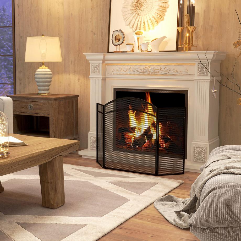 HOMCOM  Kaminschutzgitter 