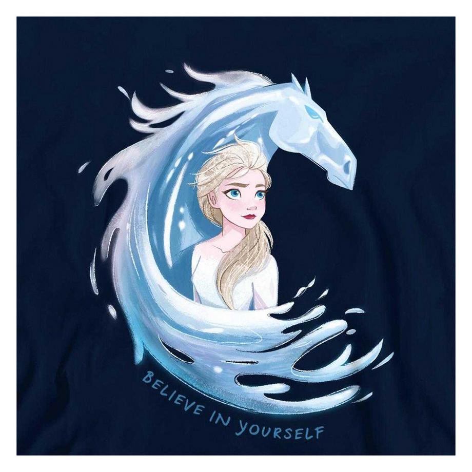 FROZEN  Sweat À Capuche Motif Elsa Et Nokk Believe In Yourself 