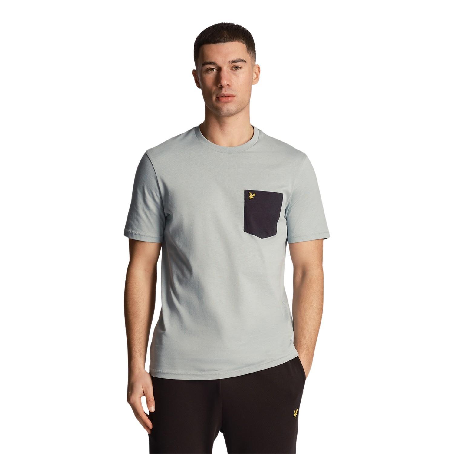 LYLE & SCOTT Kontrasttaschen T-Shirt  
