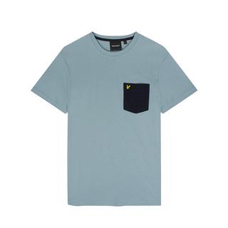 LYLE & SCOTT Kontrasttaschen T-Shirt  