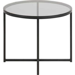 mutoni Table d'appoint Boss noir 55x55x45  