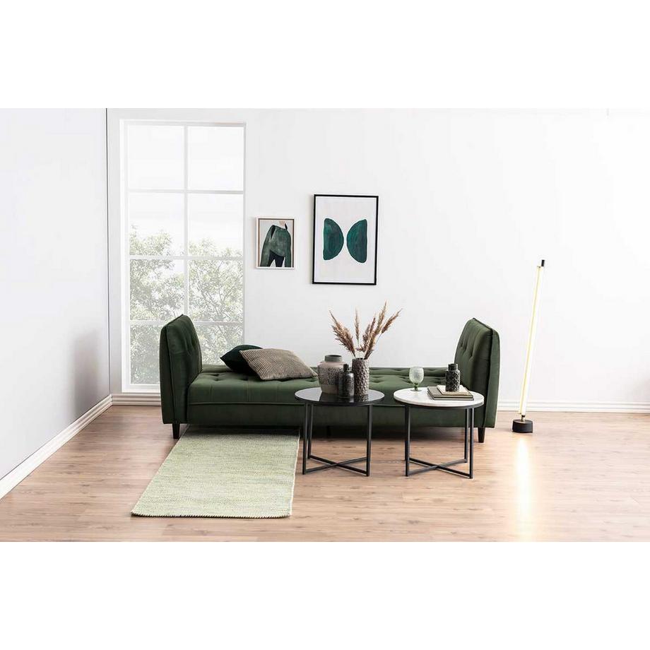 mutoni Tavolino Boss nero 55x55x45  