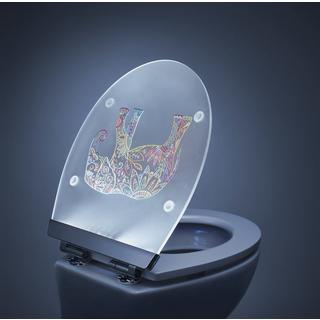 diaqua WC-Sitz Menton LED Slow Down Elephant - MDF - FSC® 100%  