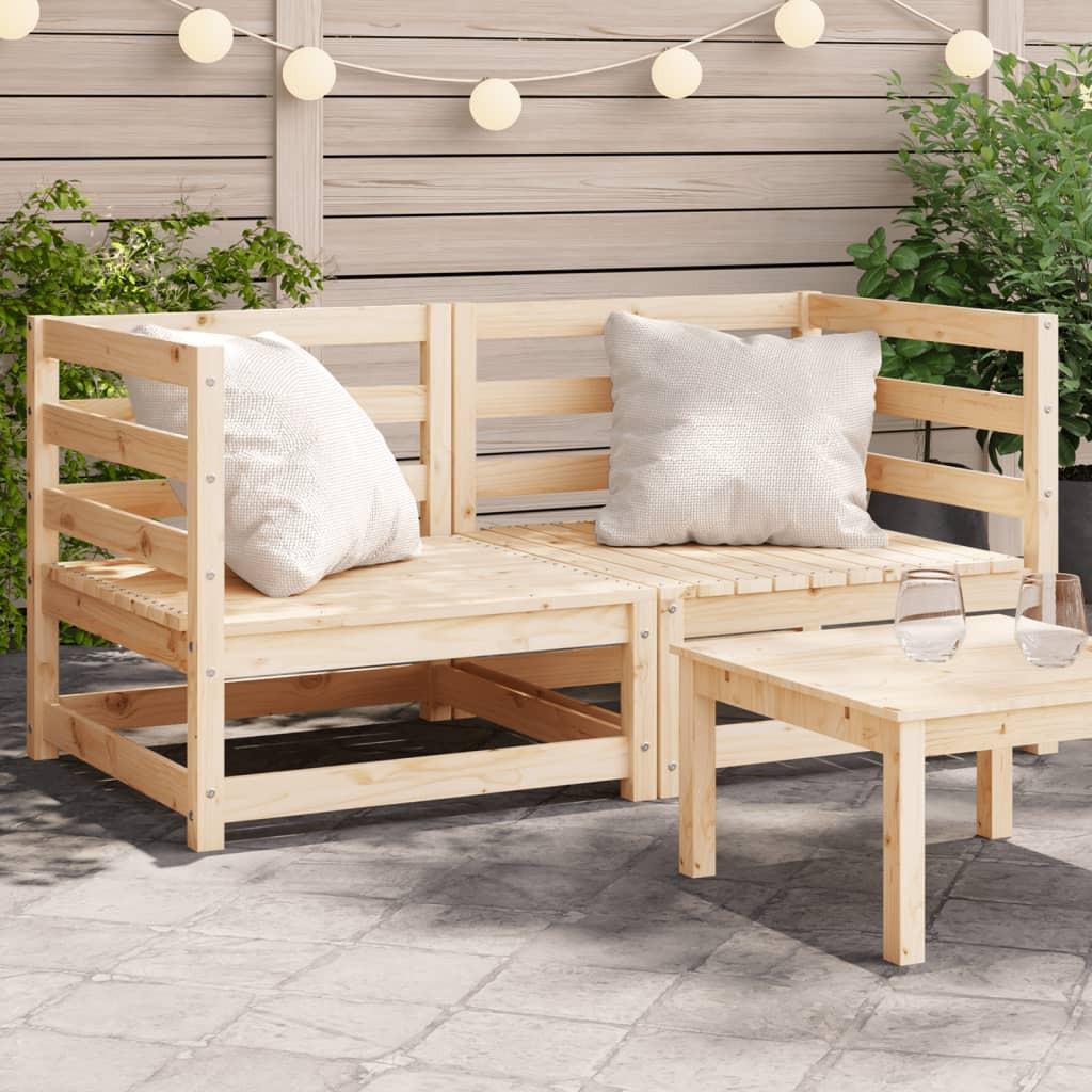 VidaXL Gartensofa kiefernholz  