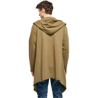 URBAN CLASSICS  lange strickjacke mit kapuze und offenem rand 