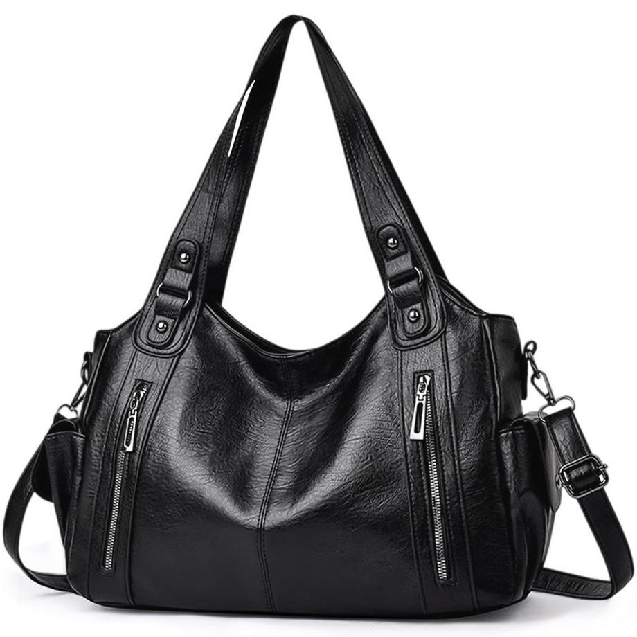Große Einkaufstasche, Handtasche Schultertasche, Einkaufstasche im Vintage-Stil