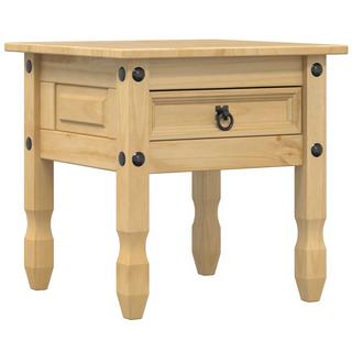 VidaXL Table d'appoint bois de pin  