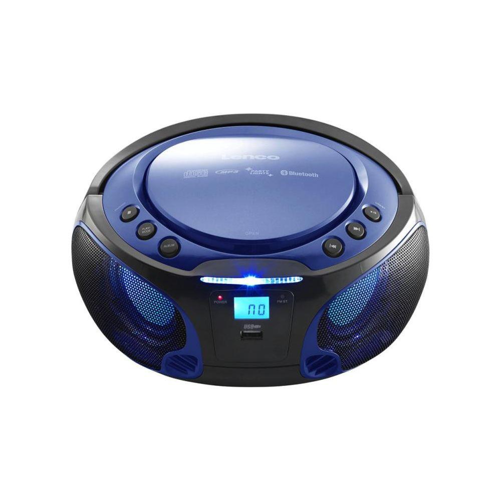 Lenco  Lenco SCD-550 Digital 3,6 W FM Blau Playback MP3 