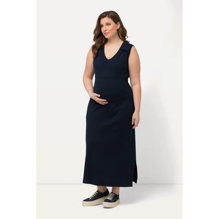 Ulla Popken  Gonna di jersey Bellieva dal taglio svasato con cintura elastica e spacchetti laterali 