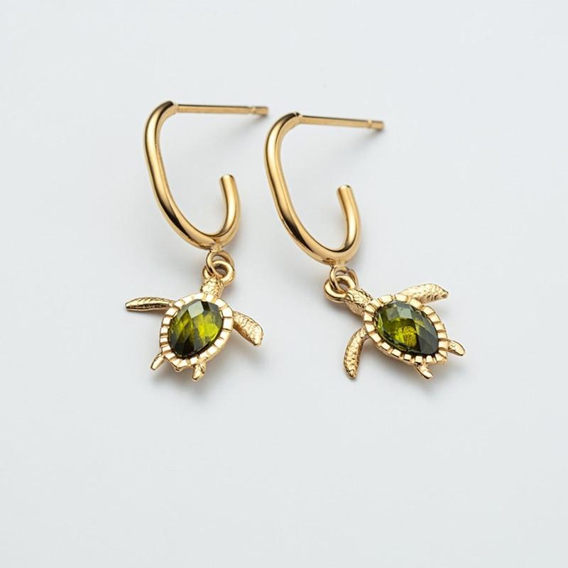 Paul Hewitt  PH-JE-0180 Boucles d'oreilles Turtle Hoops pour 