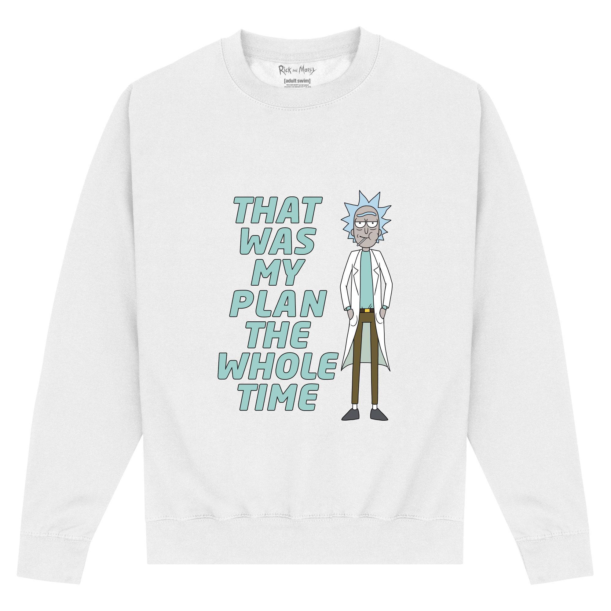 Rick And Morty  My Plan Sweatshirt 