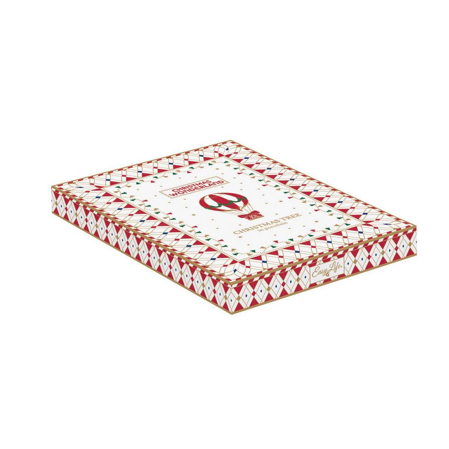 Easy Life  Servierplatte Weihnachtsbaum-Wunderland 