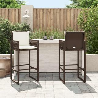 VidaXL Garten barhocker poly-rattan  