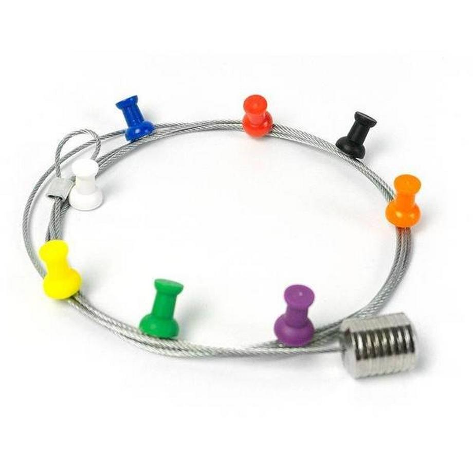 trendform Fotoleine PINPIN 8 Magnete / 150 cm  