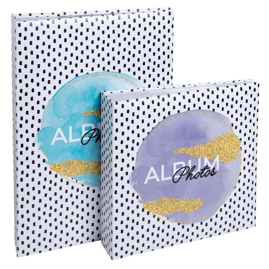 Exacompta Album photo à pochettes 200 photos 10x15cm - x 6  