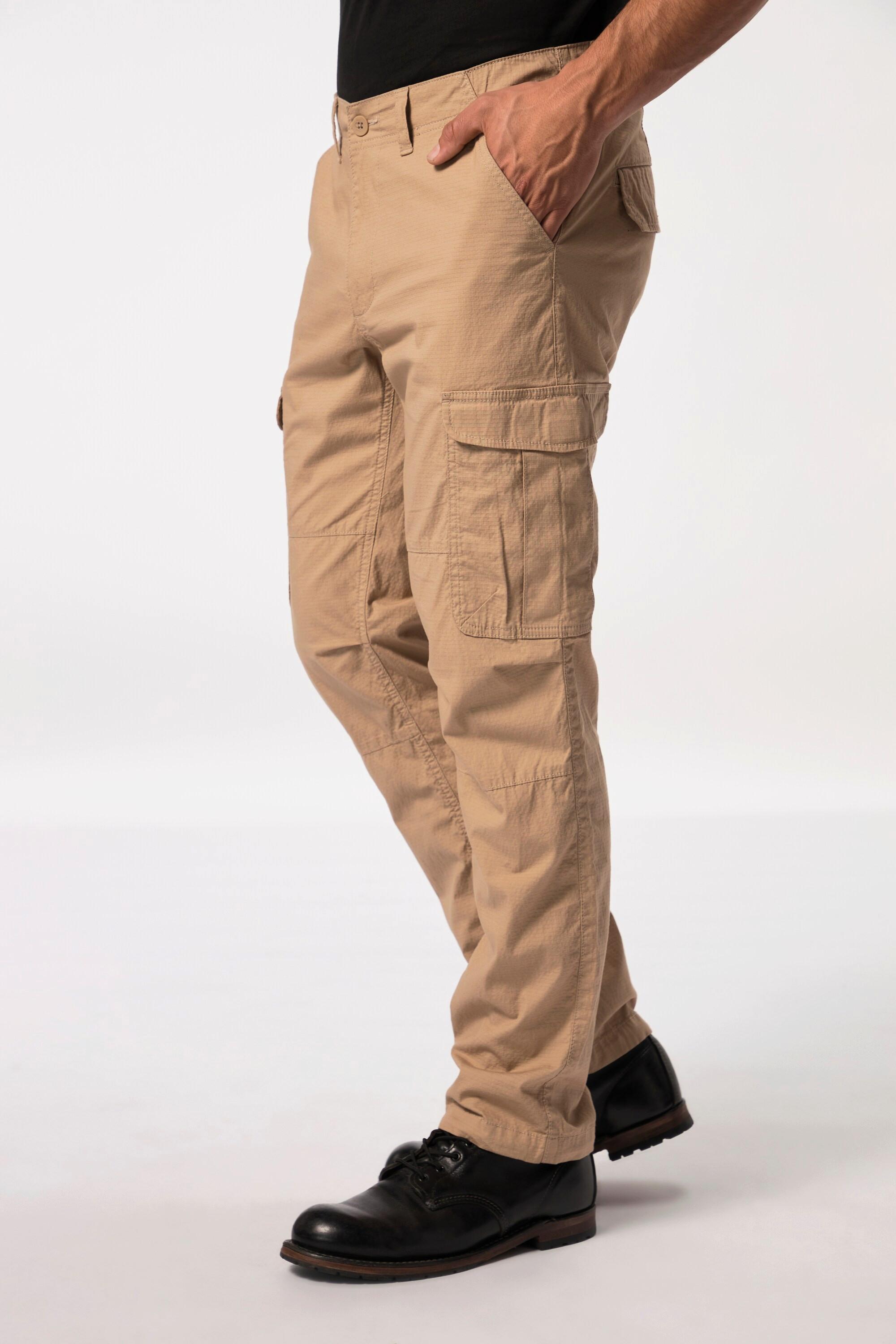 JP1880  Pantaloni cargo in ripstop con FLEXNAMIC® e tante tasche, fino alla tg. 72 