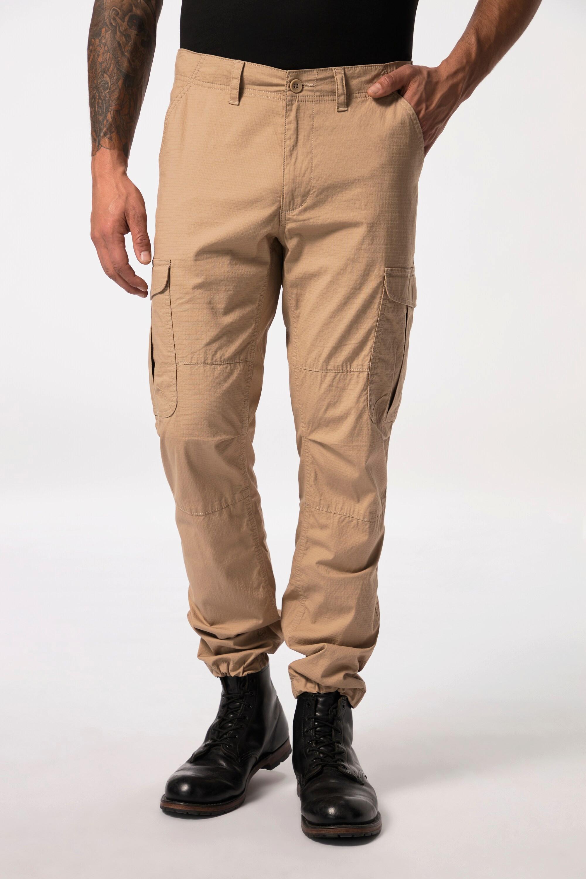 JP1880  Pantaloni cargo in ripstop con FLEXNAMIC® e tante tasche, fino alla tg. 72 