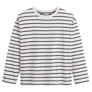 La Redoute Collections  Langarmshirt mit rundem Ausschnitt und Streifenmuster 