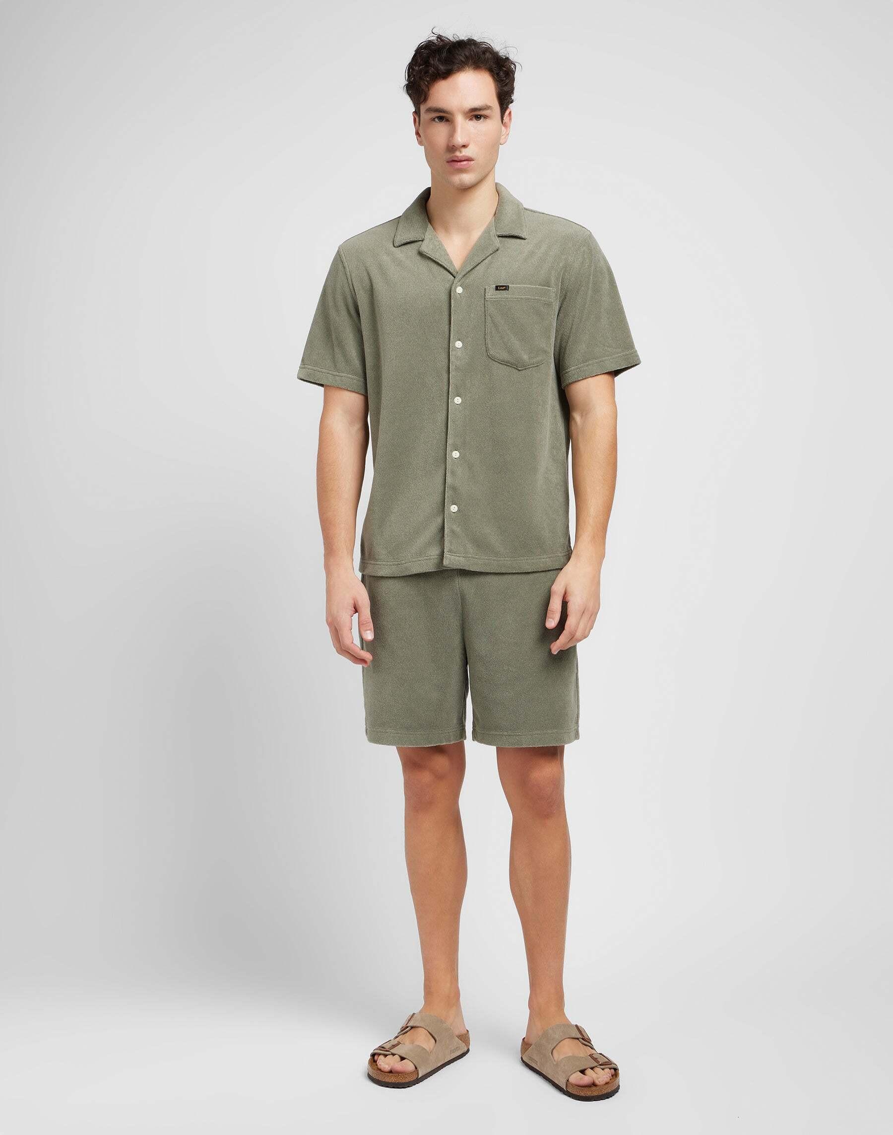 Lee  Chemise Knit Camp Shirt 