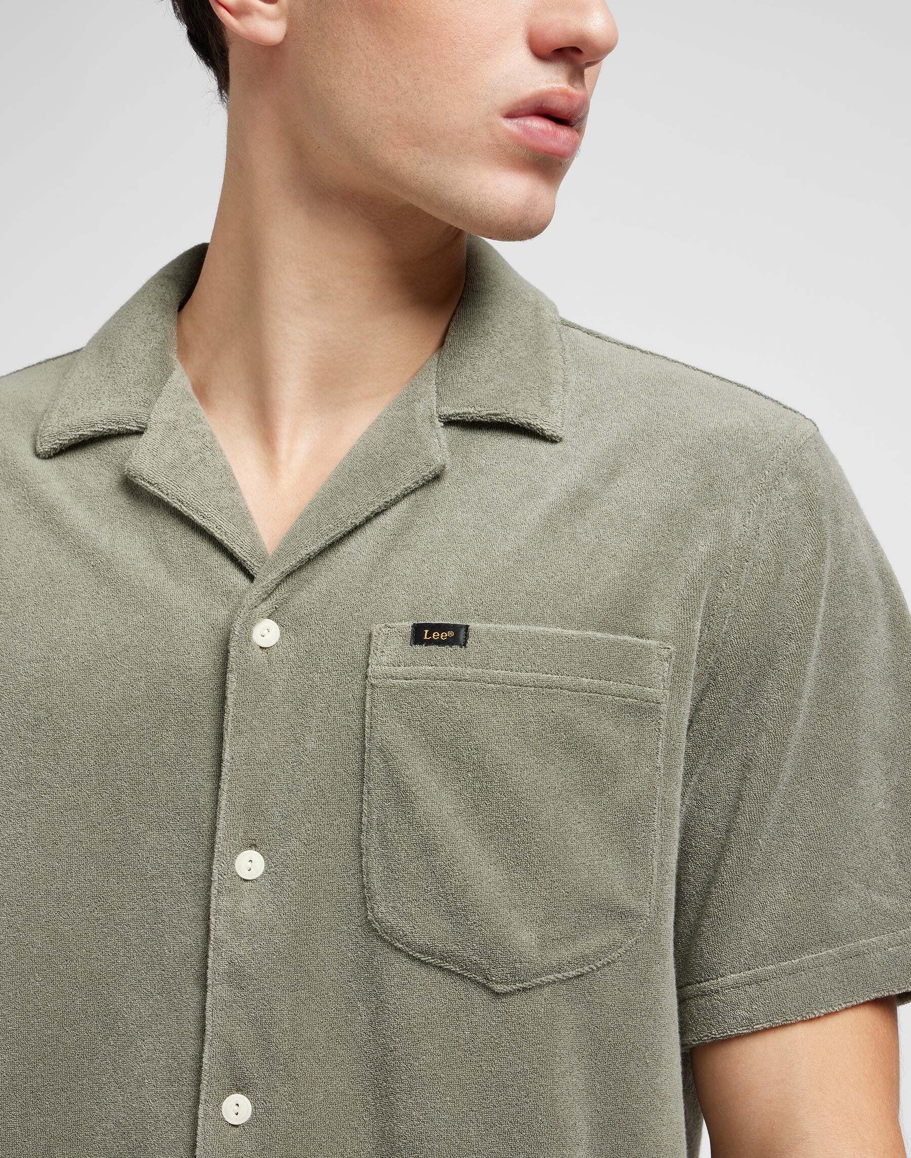 Lee  Chemise Knit Camp Shirt 