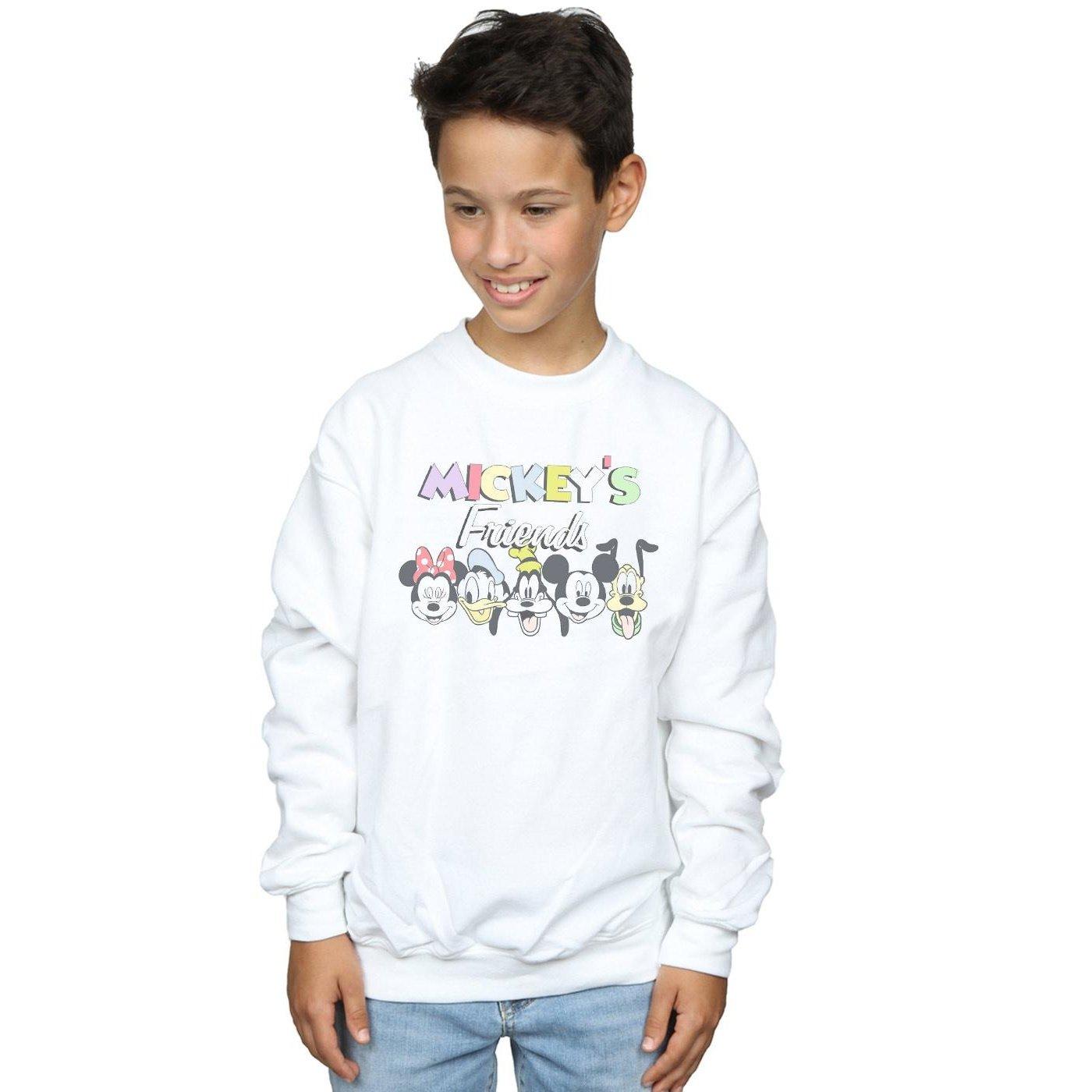 Disney  Friends Faded Nostalgia Sweatshirt 