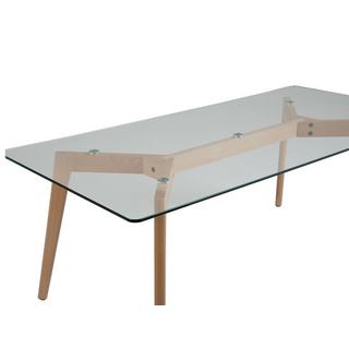 Beliani Table basse en Verre Moderne HUDSON  