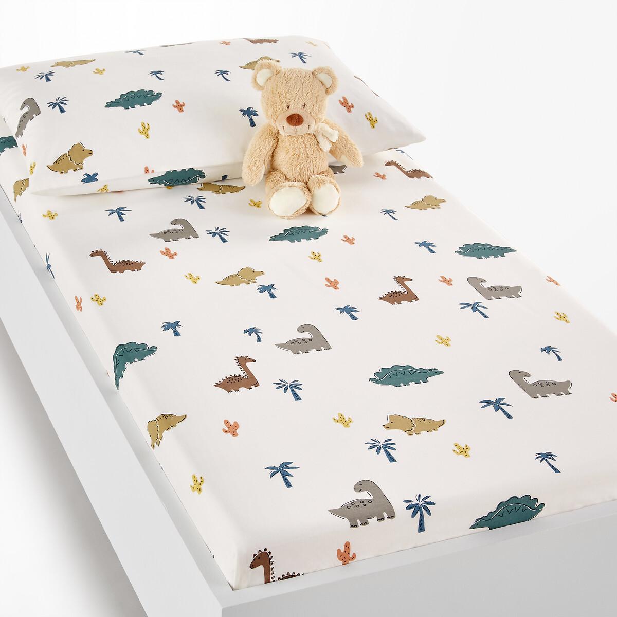 La Redoute Intérieurs Dino Pop Drap-housse Coton  
