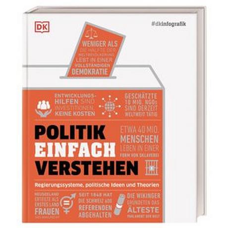 #dkinfografik. Politik einfach verstehen Kelly, Paul; Pusca, Anca; Dasandi, Niheer; Baselice, Philip; Dowsett, Elizabeth; Kramer, Ann; Szudek, Andrew; Weeks, Marcus; Wagler, Christiane (Übersetzung); Brigitte Rüßmann & Wolfgang Beuchelt Scriptorium GbR (Übersetzung) Couverture rigide 