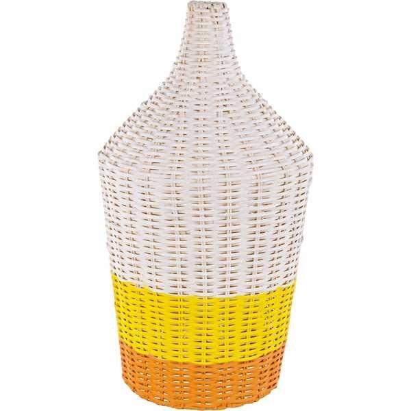 mutoni Tischleuchte Sun Rattan Gelb Orange  