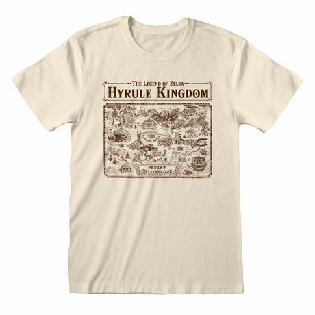 Heroes  T-shirt - Zelda - Map Hyrule 