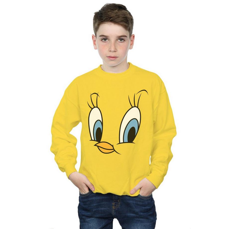 LOONEY TUNES  Tweety Pie Face Sweatshirt 
