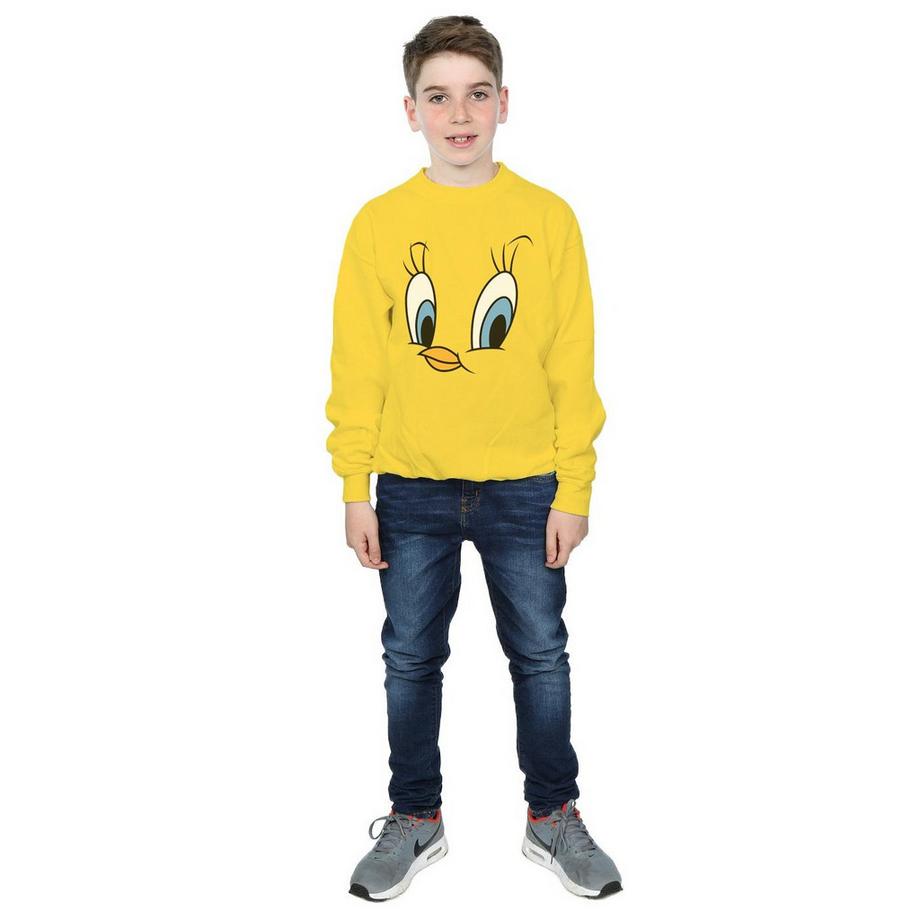 LOONEY TUNES  Tweety Pie Face Sweatshirt 