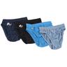 Universal Textiles Childrens/Kids Boys 100% Coton Slip Pattern Football Underwear (Pack Of 4)  Bleu