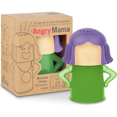 Angry Mama Mikrowellenreiniger Lila + Grün  