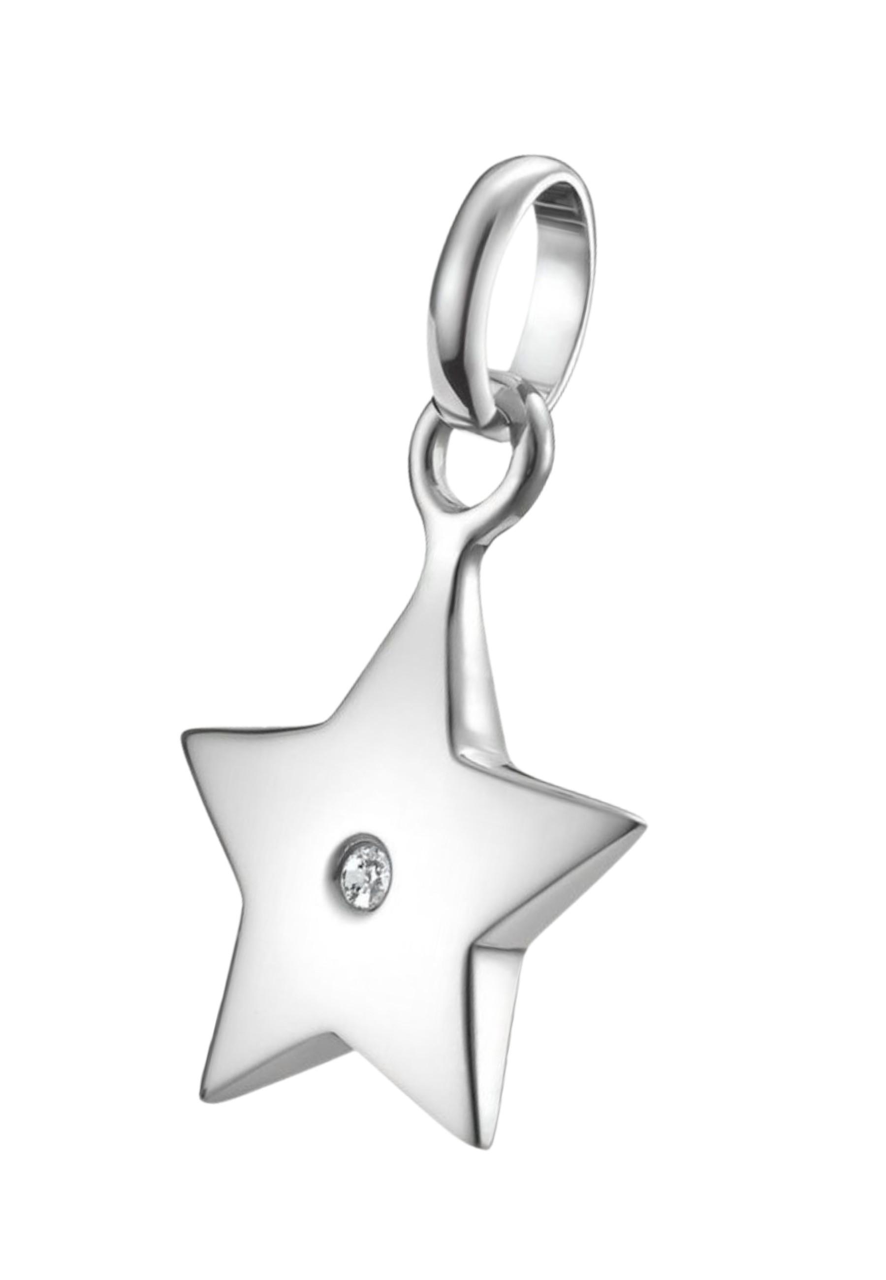 Thomas Sabo  Charm-Anhänger Stern mitem Stein Connect 
