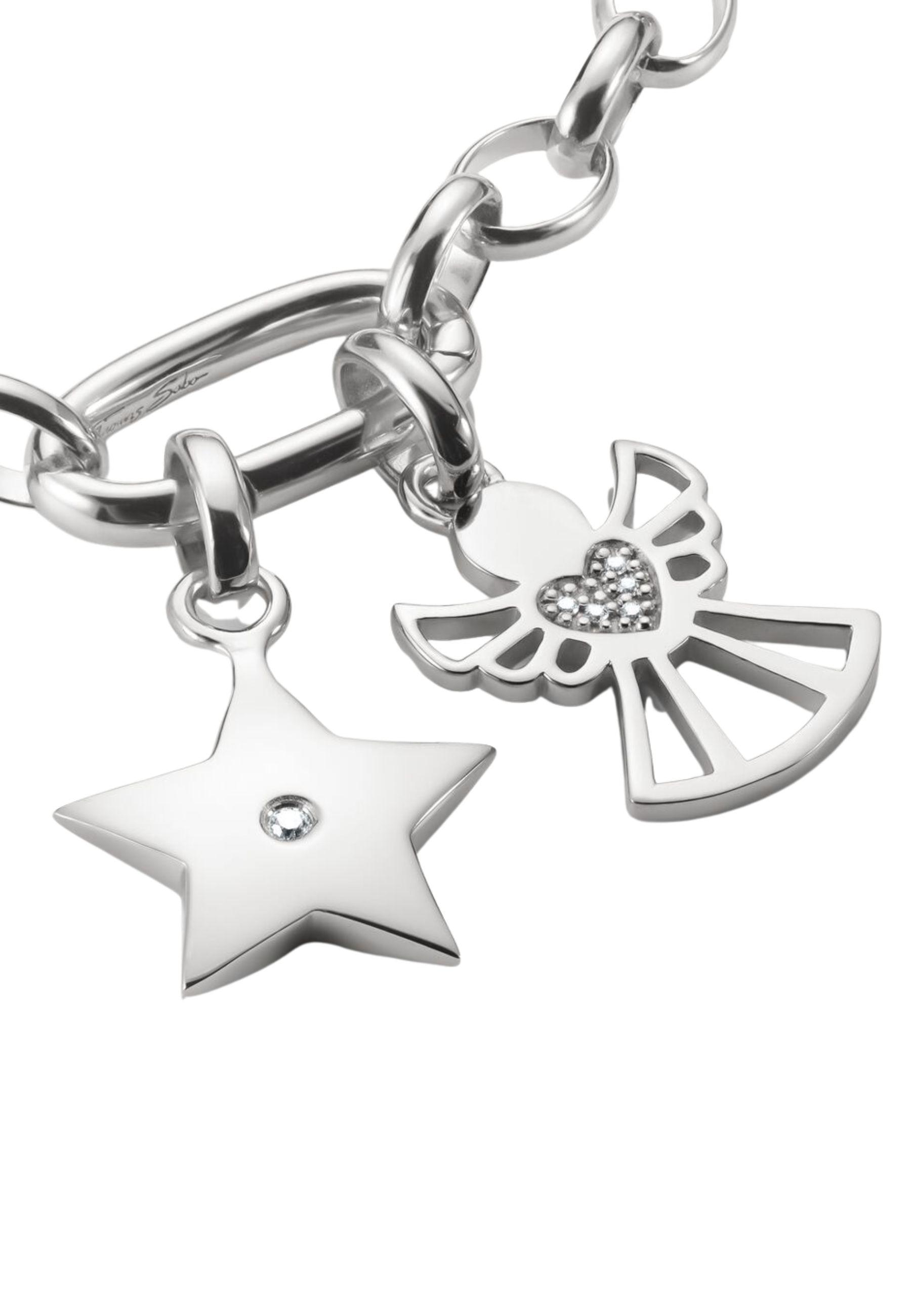 Thomas Sabo  Charm-Anhänger Stern mitem Stein Connect 