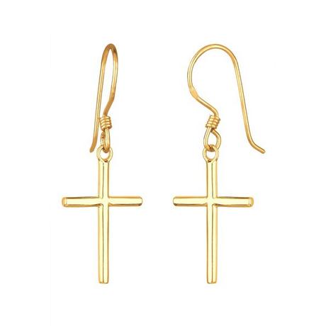 Elli  Boucles d'Oreilles Croix 