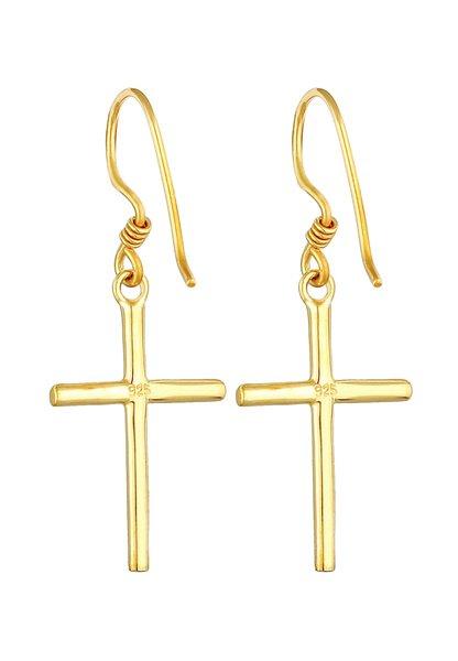 Elli  Boucles d'Oreilles Croix 