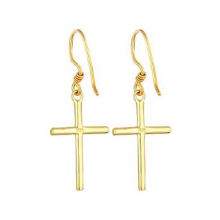 Elli  Ohrringe Kreuz Hänger 