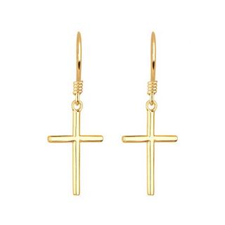 Elli  Boucles d'Oreilles Croix 