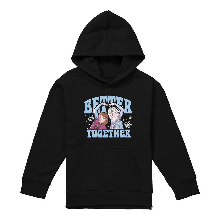 Sweat À Capuche Motif Elsa Et Anna Better Together