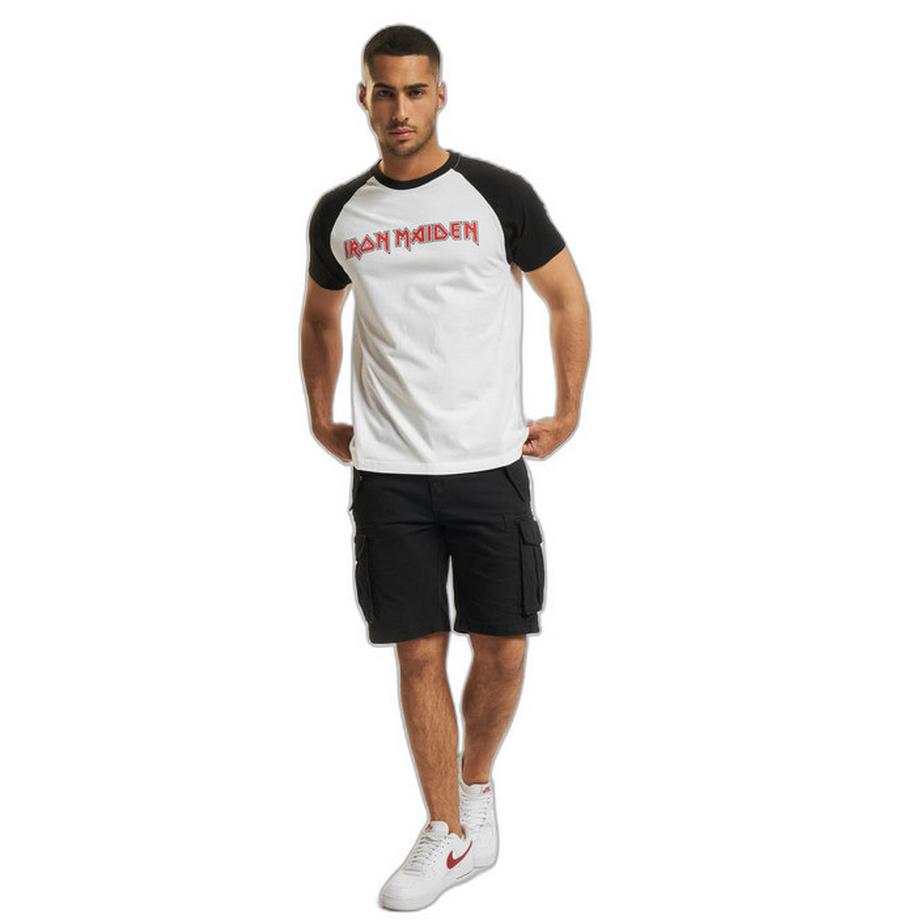URBAN CLASSICS Iron Maiden T-Shirt Raglan  