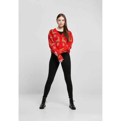 URBAN CLASSICS Cardigan Oversized Christmas  