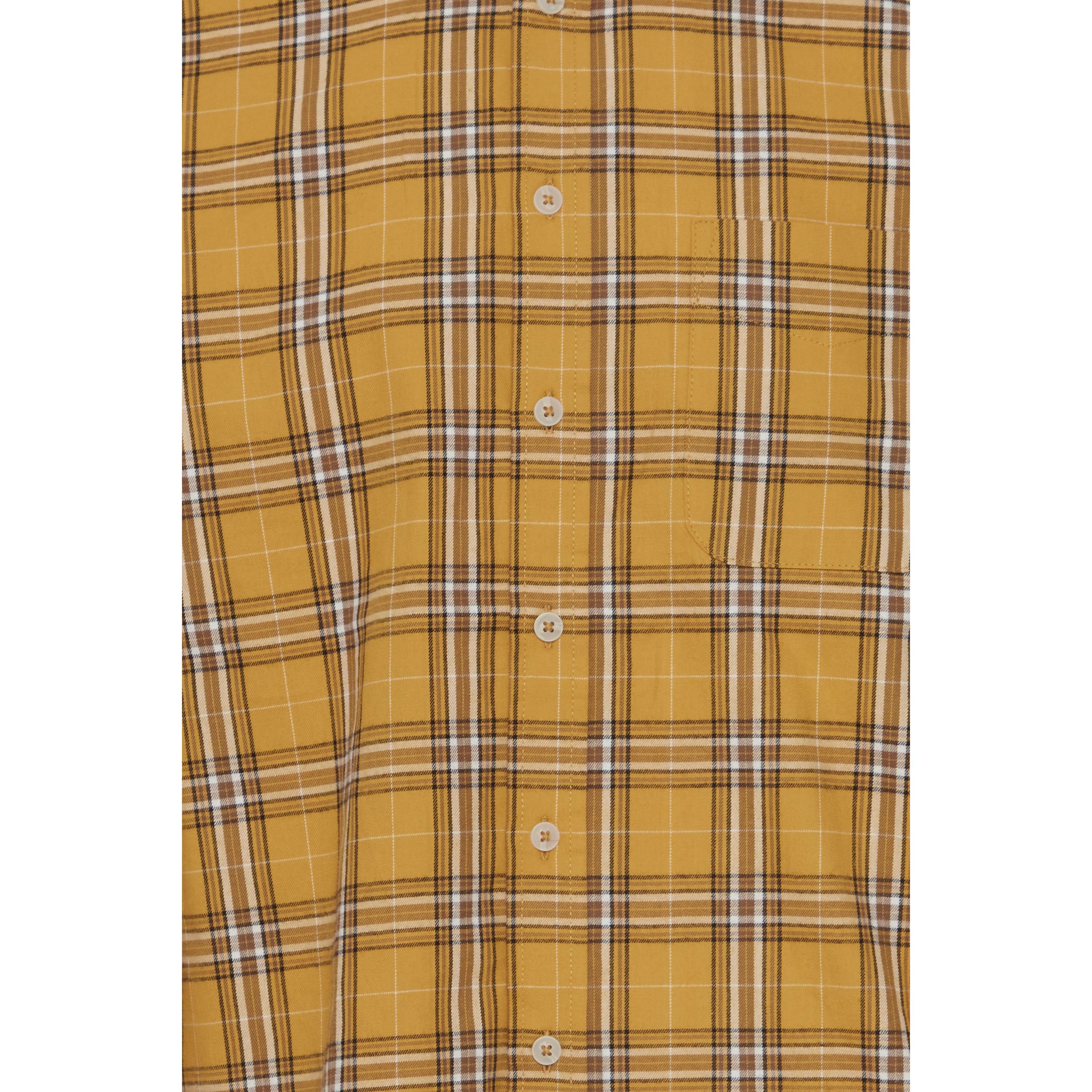 Blend Langärmeliges kariertes Hemd mit Tasche  