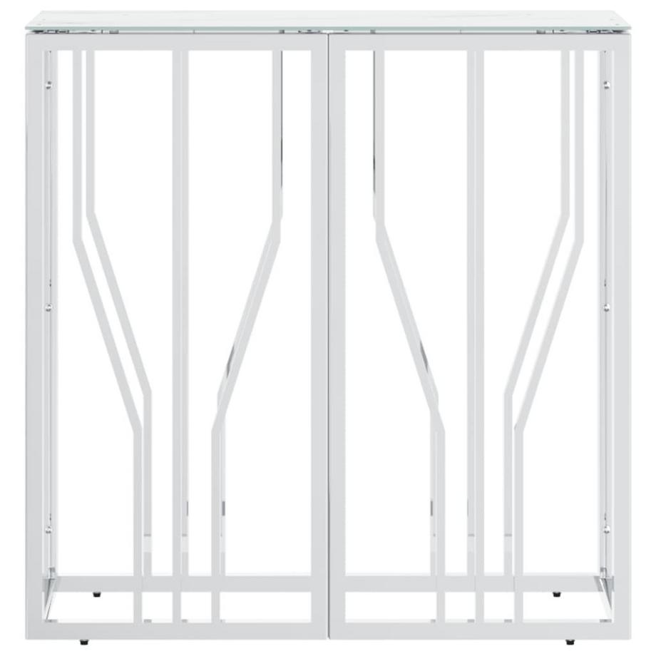 VidaXL Konsolentisch edelstahl  