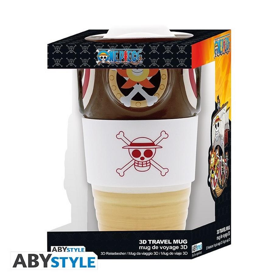 Abystyle  One Piece 3D Travel Mug 500ml: Thousand Sunny 