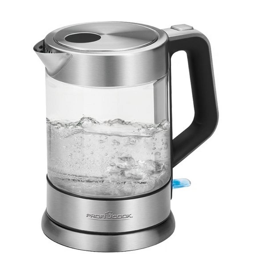 PC-WKS 1107 G Glas-Wasserkocher, 1,5L, 2200W