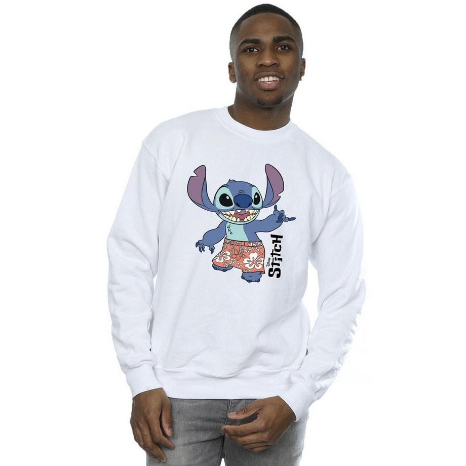 Disney Stitch Bermuda Shorts Sweatshirt  