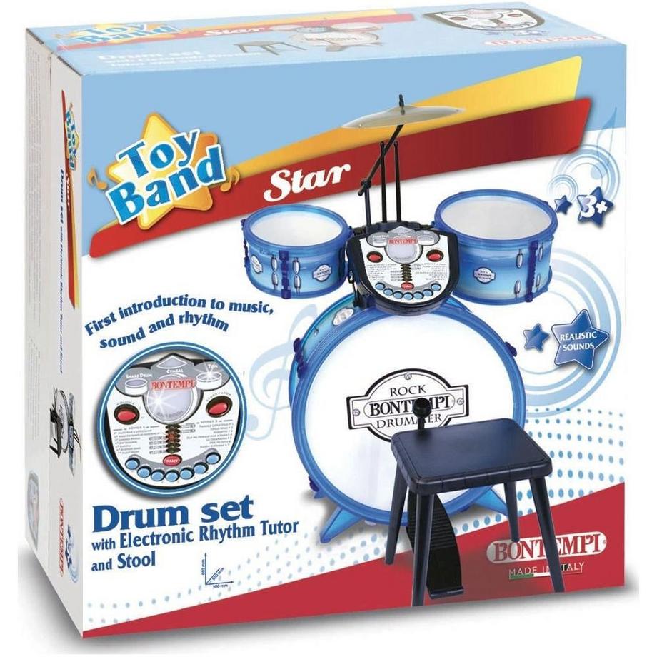 instrument de musique batterie avec tuteur